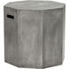 Ollo 18.25 X 18 inch Grey Outdoor End Table